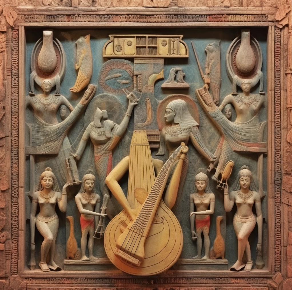 Egito instrumentos musicais